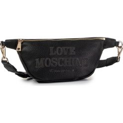 Saszetka nerka LOVE MOSCHINO - JC4292PP08KN0000 Nero. Czarne nerki damskie Love Moschino, bez wzorów, ze skóry ekologicznej, młodzieżowe, bez dodatków. Za 609,00 zł.