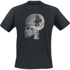 T-shirty męskie: Schädel - Affe mit Schellen T-Shirt czarny