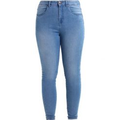 Zizzi AMY Jeans Skinny Fit light blue. Niebieskie jeansy damskie relaxed fit marki Zizzi. Za 159,00 zł.