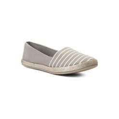 NYLON RED WS7001-03. Szare espadryle damskie Nylon Red, bez wzorów, z nylonu, bez obcasa. Za 39,99 zł.