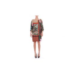 Sukienki krótkie Moschino A02165850. Szare sukienki damskie MOSCHINO, bez wzorów, bez kołnierzyka, z krótkim rękawem, krótkie, mini. Za 923,68 zł.