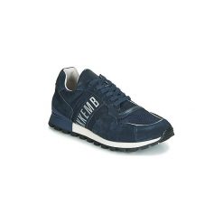 Buty Bikkembergs FENDER 2377. Niebieskie trampki męskie Bikkembergs, bez wzorów, bez zapięcia. Za 689,00 zł.