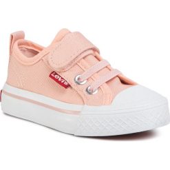 Trampki LEVI'S - VORI0007T Pink 0044. Różowe trampki dziewczęce bez wzorów, z gumy, na rzepy. Za 159,00 zł.