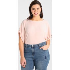 Bluzki damskie: Dorothy Perkins Curve DRAWCORD CUFF TEE Bluzka blush