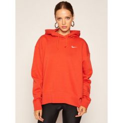 Bluza NIKE Sportswear Fleece CZ2590. Pomarańczowe bluzy damskie Nike, m, bez wzorów, bez rękawów, bez kaptura. Za 229,00 zł.