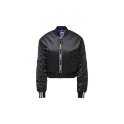 Kurtki krótkie adidas CROPPED BOMBER. Czarne kurtki damskie Adidas, bez wzorów, krótkie, bez kaptura. Za 599,00 zł.