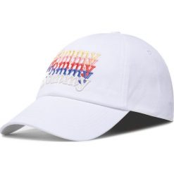 Czapka z daszkiem TOMMY JEANS - Tjw Item Graphic Cap AW0AW08581 0K5. Białe czapki damskie Tommy Jeans, bez wzorów, z bawełny. Za 179,00 zł.