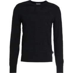 Emporio Armani Sweter nero. Czarne swetry klasyczne męskie Emporio Armani, m, z materiału. Za 669,00 zł.