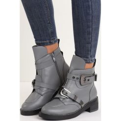 Szare Botki Be on Top. Szare buty zimowe damskie Born2be. Za 99,99 zł.