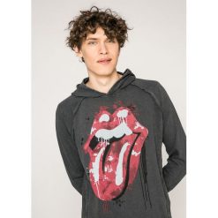 Medicine - Bluza Rock & Roll Never Ends. Szare bejsbolówki męskie MEDICINE, l, z nadrukiem, z bawełny, z kapturem. W wyprzedaży za 63,90 zł.