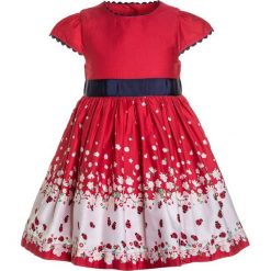 Sukienki dziewczęce z falbanami: mothercare BORDER PRINT PROM DRESS Sukienka koktajlowa red