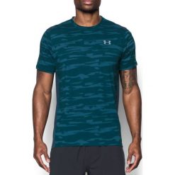 Under Armour Koszulka męska Threadborne Run Mesh SS niebieska r. XL (1298851-953). Niebieskie t-shirty męskie Under Armour, xl, z meshu. Za 117,75 zł.
