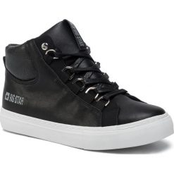 Sneakersy BIG STAR - EE274237 Black. Czarne półbuty damskie BIG STAR, ze skóry ekologicznej. W wyprzedaży za 139,00 zł.