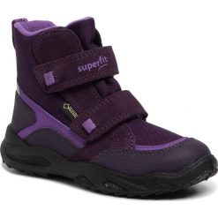 Śniegowce SUPERFIT - GORE-TEX 5-09235-90 S Lila/Lila. Fioletowe śniegowce dziewczęce Superfit, bez zapięcia. W wyprzedaży za 249,00 zł.