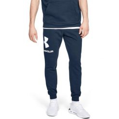 Under Armour Rival Spodnie dresowe Niebieski. Niebieskie spodnie męskie m, z bawełny. Za 274,95 zł.