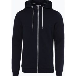 Tom Tailor Denim - Męska bluza rozpinana, niebieski. Niebieskie bluzy męskie marki TOM TAILOR DENIM, s, bez wzorów, z denimu, bez kołnierzyka, bez rękawów, bez kaptura. Za 179,95 zł.