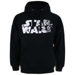Star Wars bluza męska Rebel Text Logo L czarna. Czarne bluzy męskie Star Wars, m, z motywem z bajki, retro, z kapturem, bez rękawów, z kapturem. Za 169,00 zł.