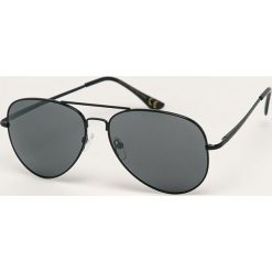 Answear - Okulary. Czarne okulary przeciwsłoneczne damskie ANSWEAR. Za 49,90 zł.