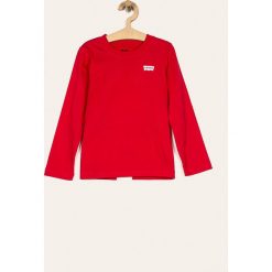 Levi's - Longsleeve dziecięcy 86-176 cm. Czerwone t-shirty chłopięce Levi's®, z aplikacjami, z bawełny, z długim rękawem. Za 119,90 zł.