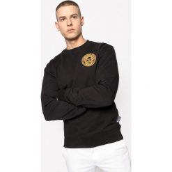 Bluza Versace Jeans Couture B7GVA7TH. Czarne bluzy męskie Versace Jeans Couture, xxl, bez wzorów, z bawełny, bez kołnierzyka, bez rękawów, bez kaptura. W wyprzedaży za 639,00 zł.