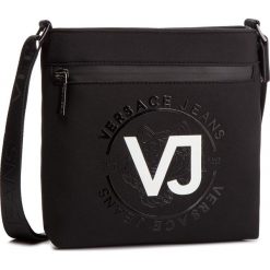 Saszetka VERSACE JEANS - E1YTBB01 70890 MI9. Czarne torby męskie skórzane Versace Jeans, bez wzorów, z jeansu, młodzieżowe. Za 479,00 zł.