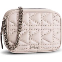 Torebka KARL LAGERFELD - 86KW3014 Taupe. Szare torebki klasyczne damskie KARL LAGERFELD, bez wzorów, ze skóry, biznesowe, na ramię, bez dodatków. W wyprzedaży za 619,00 zł.