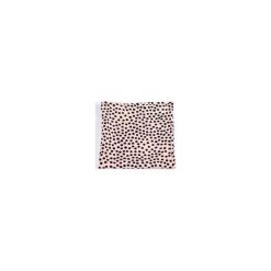 POSZETKA BAWEŁNIANA BLACK DOTS. Brązowe poszetki męskie marki R3s men's accessories, bez wzorów, z bawełny. Za 39,00 zł.