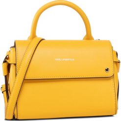 Torebka KARL LAGERFELD - 205W3047 Sun Yellow 720. Żółte torebki klasyczne damskie KARL LAGERFELD, bez wzorów, ze skóry, klasyczne, bez dodatków. Za 1669,00 zł.