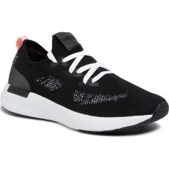 Sneakersy MEXX - Casi MXBT0045W Black/Rosewater 1026. Czarne półbuty damskie Mexx, na co dzień, bez wzorów, z tworzywa sztucznego, bez obcasa, bez zapięcia. W wyprzedaży za 229,00 zł.