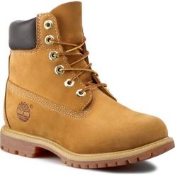 Trapery Timberland Af 6in Prem TB0103617131. Żółte buty trekkingowe damskie Timberland, bez obcasa, bez zapięcia. Za 899,00 zł.