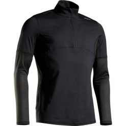 Koszulka z długim rękawem TENIS THERMIC 900 MĘSKA. Czarne koszulki męskie ARTENGO, xl, bez wzorów, z elastanu, bez kołnierzyka, z długim rękawem, długie. Za 59,99 zł.