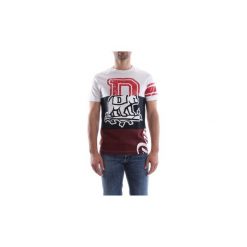 T-shirty z krótkim rękawem Dondup US209 JF162B N43. Białe t-shirty męskie Dondup, s, krótkie. W wyprzedaży za 164,30 zł.