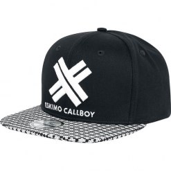 Eskimo Callboy X Logo Czapka Snapback czarny/biały. Czarne czapki damskie marki Eskimo Callboy. Za 121,90 zł.