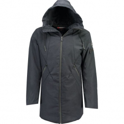 Parka "Bluetech" w kolorze granatowym. Niebieskie parki męskie marki GALVANNI, l, z okrągłym kołnierzem. W wyprzedaży za 386,95 zł.