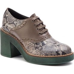 Półbuty GEOX - D Adrya M. A D849UA 04143 C1176 Dk Grey/Chestnut. Pomarańczowe półbuty damskie Geox. W wyprzedaży za 439,00 zł.