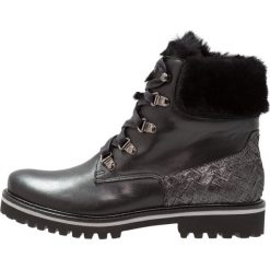 Botki damskie lity: PERLATO Botki sznurowane siena/grey/noir/plombo