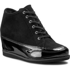 Sneakersy OLEKSY - 2053 542/147 Czarny Lakier/Czarny Zamsz. Czarne sneakersy damskie marki Oleksy, ze skóry. W wyprzedaży za 269,00 zł.