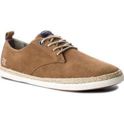 Espadryle męskie: Espadryle PEPE JEANS – Maui Laces Suede PMS10225 Tobacco 859