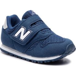 Sneakersy NEW BALANCE - IV373MT Granatowy. Niebieskie trampki chłopięce New Balance, bez wzorów, ze skóry ekologicznej, na rzepy. W wyprzedaży za 149,00 zł.