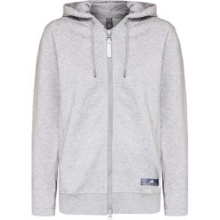 Bluza ADIDAS BY STELLA McCARTNEY ESSENTIALS HOODIE. Szare bluzy damskie adidas by Stella McCartney, bez wzorów, z dzianiny, bez rękawów, z kapturem. Za 530,00 zł.