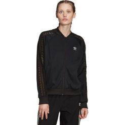Adidas Originals Kurtka Czarny. Czarne kurtki damskie adidas Originals, bez wzorów, z poliesteru. Za 283,95 zł.