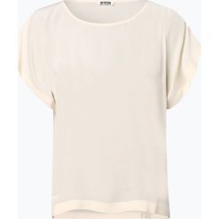 Drykorn - Bluzka damska – Somia, żółty. Żółte bluzki damskie DRYKORN, bez wzorów, z materiału, eleganckie, bez kołnierzyka, bez rękawów. Za 439,95 zł.
