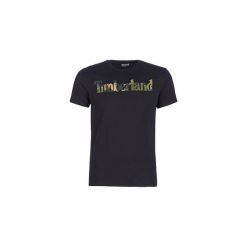 T-shirty z krótkim rękawem Timberland SS CARRY. Czarne t-shirty męskie Timberland, s, bez wzorów, bez kołnierzyka, krótkie. Za 149,00 zł.