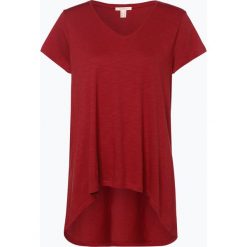 Esprit Casual - T-shirt damski, czerwony. Czerwone t-shirty damskie Esprit Casual, xl, bez wzorów, casualowe, bez kołnierzyka. Za 89,95 zł.