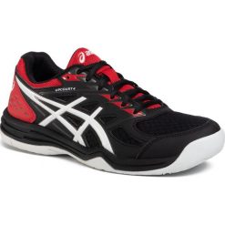 Buty ASICS - Upcourt 4 1071A053 Black/White 002. Czarne buty sportowe męskie Asics, ze skóry ekologicznej, bez zapięcia. Za 229,00 zł.