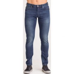 JEANSY SKINNY FIT ARMANI EXCHANGE. Niebieskie jeansy męskie Armani Exchange, m, z aplikacjami. Za 335,40 zł.
