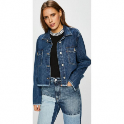 Levi's - Kurtka. Brązowe kurtki damskie Levi's®, l, z bawełny. Za 299,90 zł.