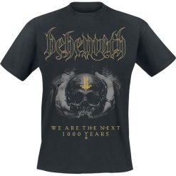 Behemoth We Are The Next 1000 Years T-Shirt czarny. Czarne koszulki męskie Behemoth, l, z nadrukiem, z okrągłym kołnierzem. Za 79,90 zł.
