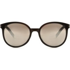 Czarno-Srebrne Okulary Power Wall. Szare okulary przeciwsłoneczne damskie Born2be. Za 39,99 zł.