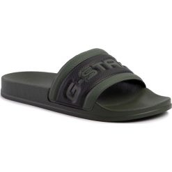 Klapki G-Star Raw Cart Slide III D14080-3593-308. Zielone kapcie męskie G-Star RAW. W wyprzedaży za 139,00 zł.